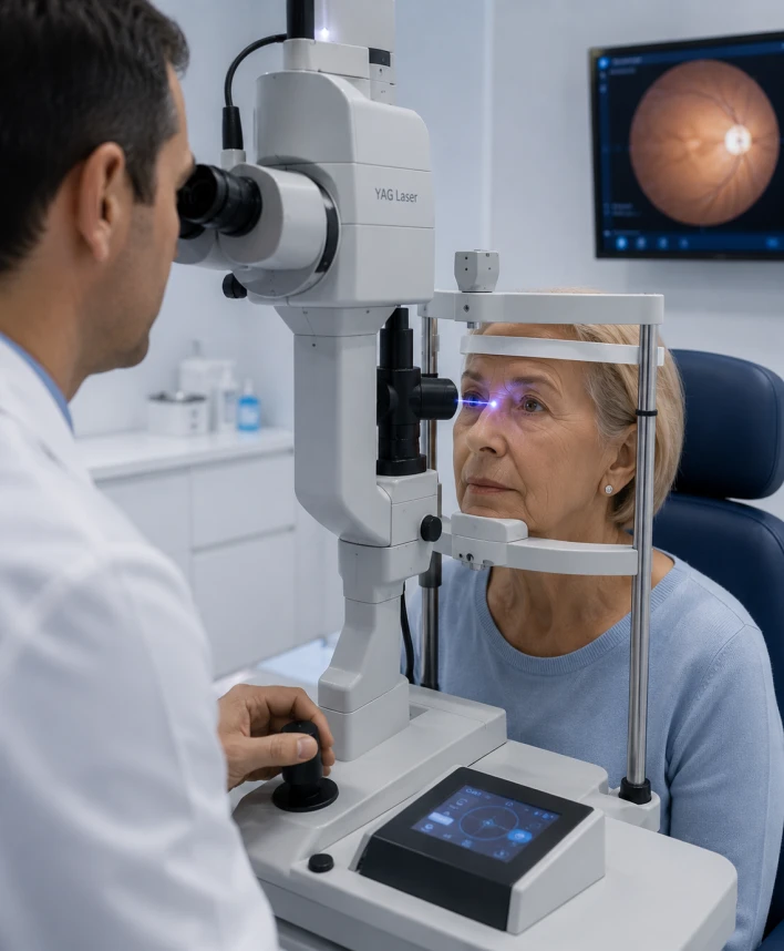 YAG Laser (Capsulotomy, Iridotomy)
